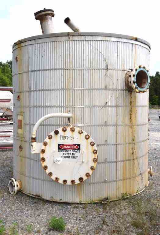 3000 Gal Troy Mfg. Stainless Steel Tank