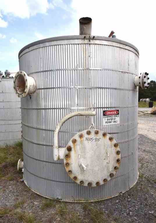 3000 Gal Troy Mfg. Stainless Steel Tank