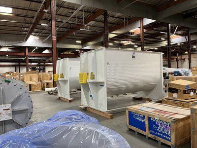 Hayes & Stoltz 304 SS Ribbon Blender - 339 cu ft