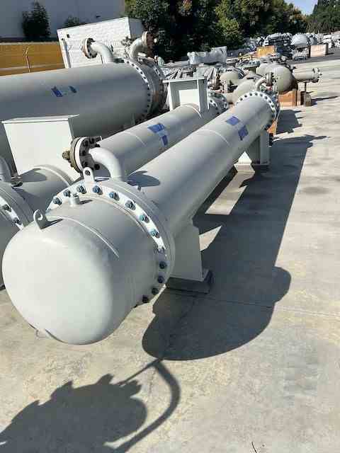 327 Sq Ft Southern Heat Exchanger (SHE) Stainless Steel Shell & Tube Heat Exchanger