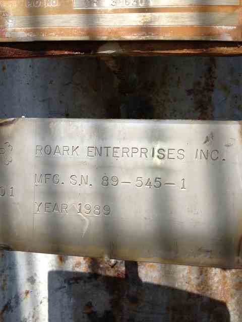 3317 Slagle Manufacturing Stainless Steel Shell & Tube Heat Exchanger