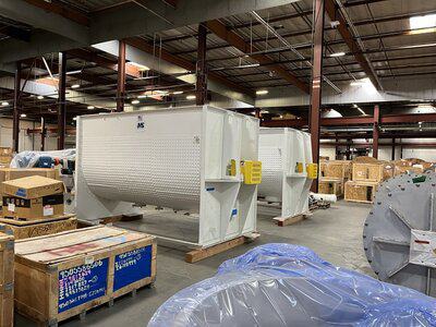 339 Cu Ft Hayes & Stoltz 304 Stainless Steel Ribbon Blender