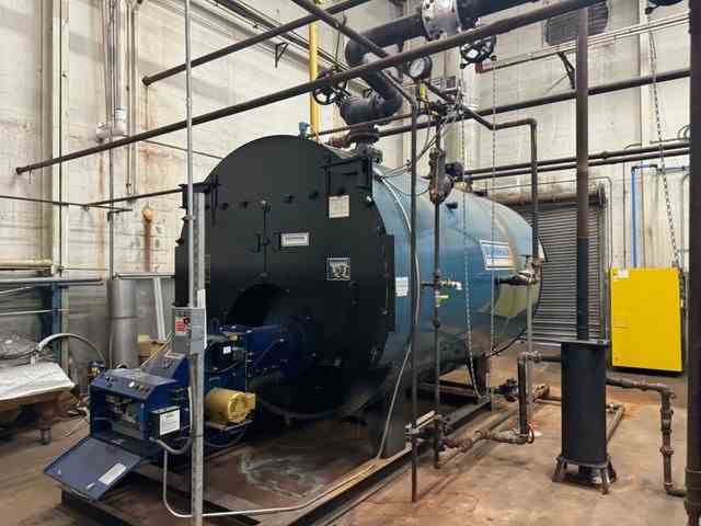 350 HP Burnham Firetube Boiler