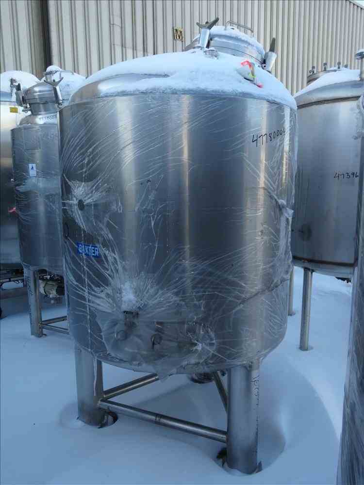 365 Gal Precision Stainless  Inc Stainless Steel Reactor