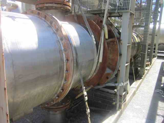 3982-7-sq-ft-praj-industries-stainless-steel-shell-tube-heat-exchanger