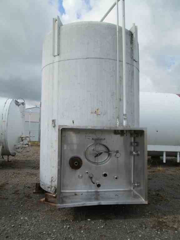 4000 Gal APV Crepaco Stainless Steel Silo