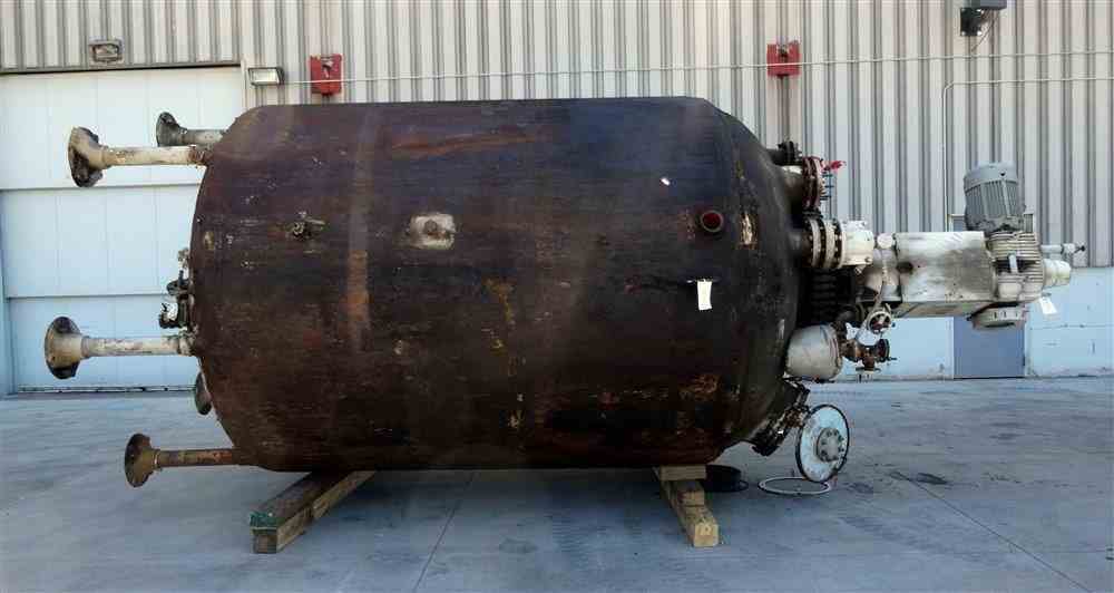 4000 Gal Pfaudler Glass Lined Reactor