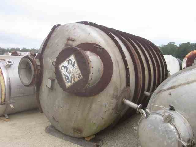 4450 Gal Wyatt Industries Inc 304 Stainless Steel Pressure Vessel