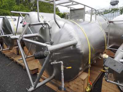 740 Gal Cherry-Burrell Stainless Steel Reactor