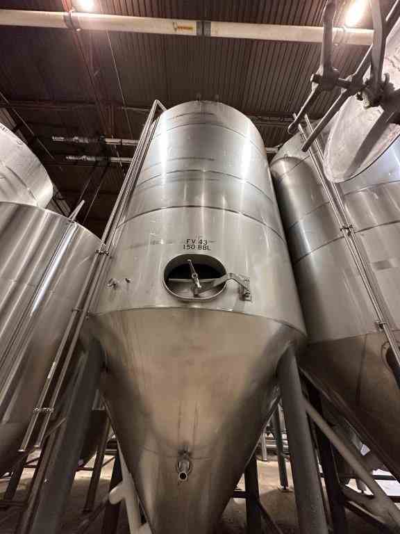 4650 Gallon Santa Rosa 304 Stainless Steel Pressure Vessel