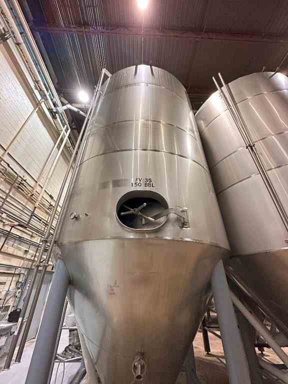 4650 Gal Santa Rosa Stainless Steel Pressure Vessel