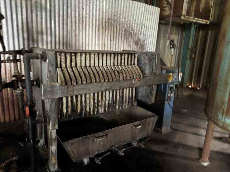 5 Sq Ft J Press Plate & Frame Filter Press