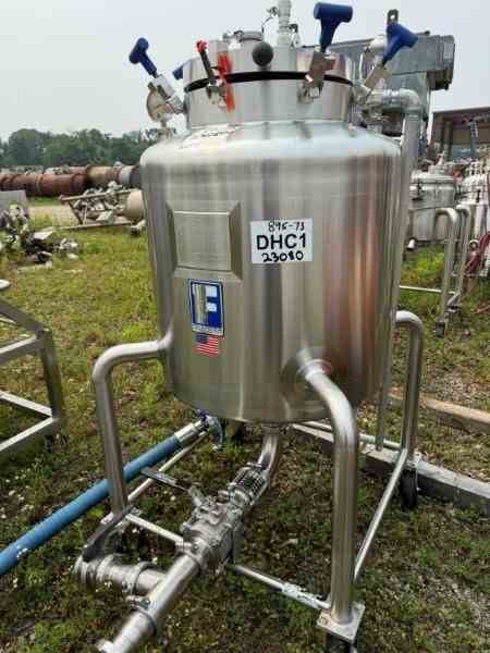 50 Gal Feldmeier 304 Stainless Steel Pressure Vessel