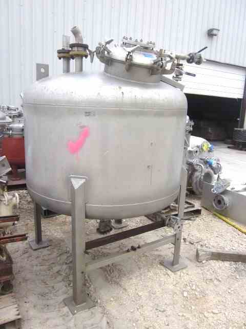 500 Gal Paul Mueller 316-SS Pressure Vessel