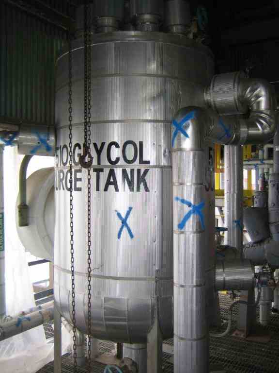 500 Gal McCarls Inc. Vertical Carbon Steel Pressure Vessel