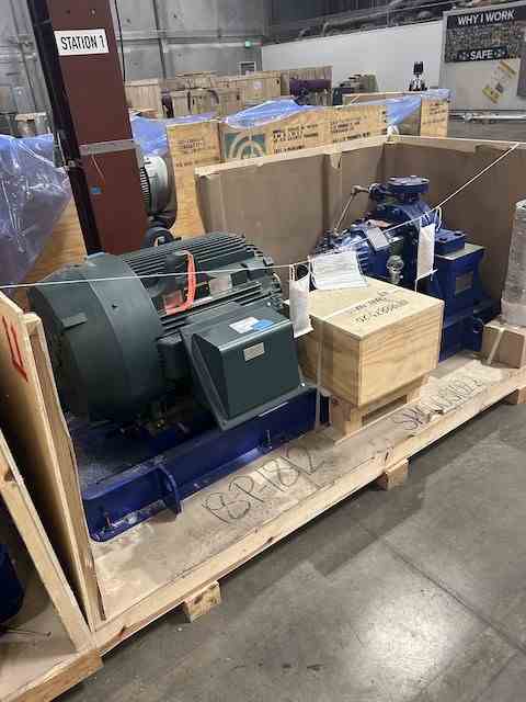 500 GPM Sulzer Centrifugal Pump
