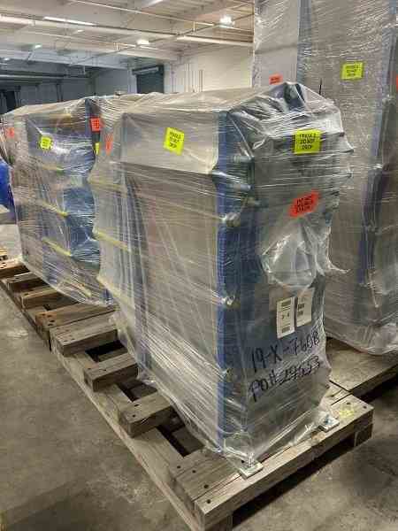 562 Sq Ft APV Titanium Plate & Frame Heat Exchanger