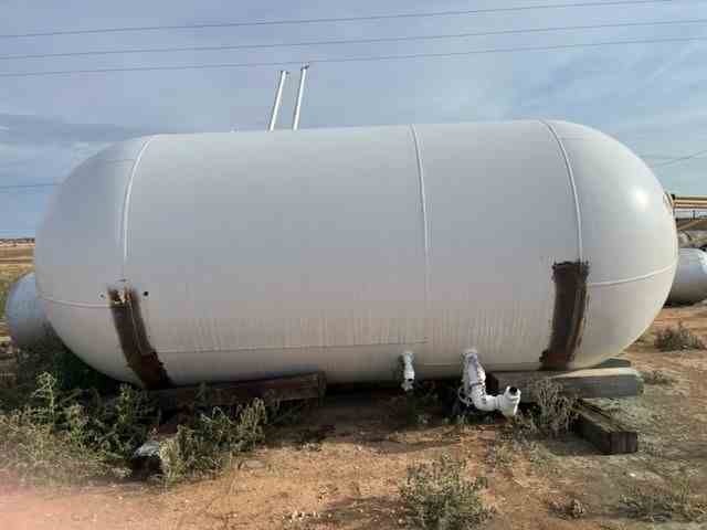 5829 Gal Beaird Horizontal Carbon Steel Pressure Vessel