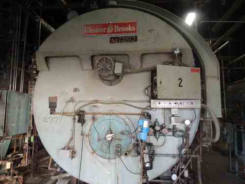 600 HP Cleaver Brooks Firetube Boiler