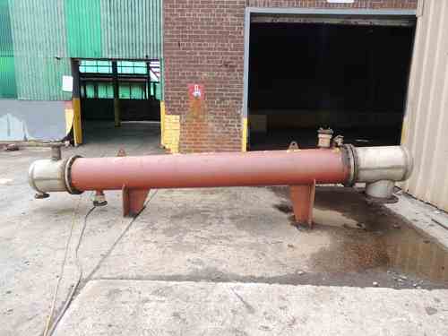 600 Sq Ft RAS Process Equipment  Stainless Steel Shell & Tube Heat Exchanger