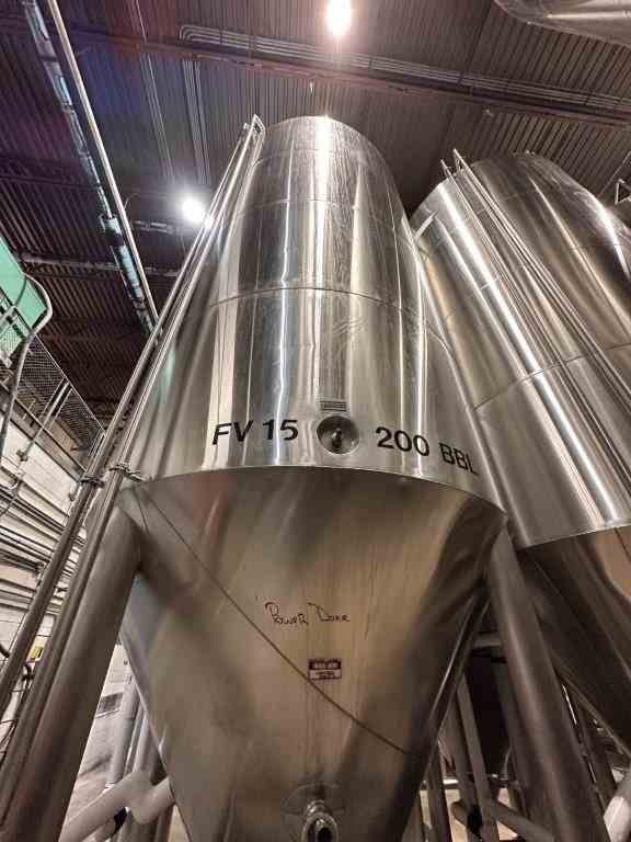 7991 Gallon JV Northwest 304 Stainless Steel Fermenter