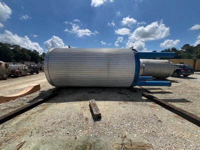6200 Gal Ziemann Bauer GmbH 304 Stainless Steel Pressure Vessel