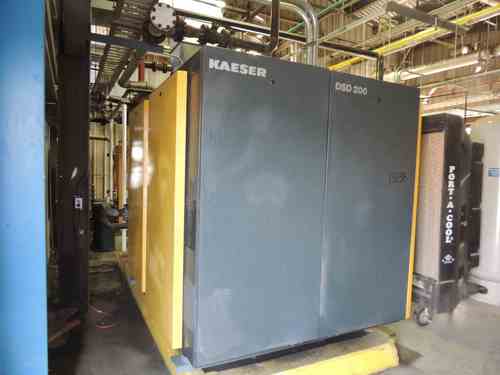 636 CFM Kaeser Compressors Rotary Screw Compressor