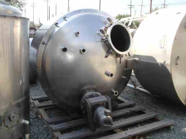 650 Gal Vessel Craft Stainless Steel Reactor