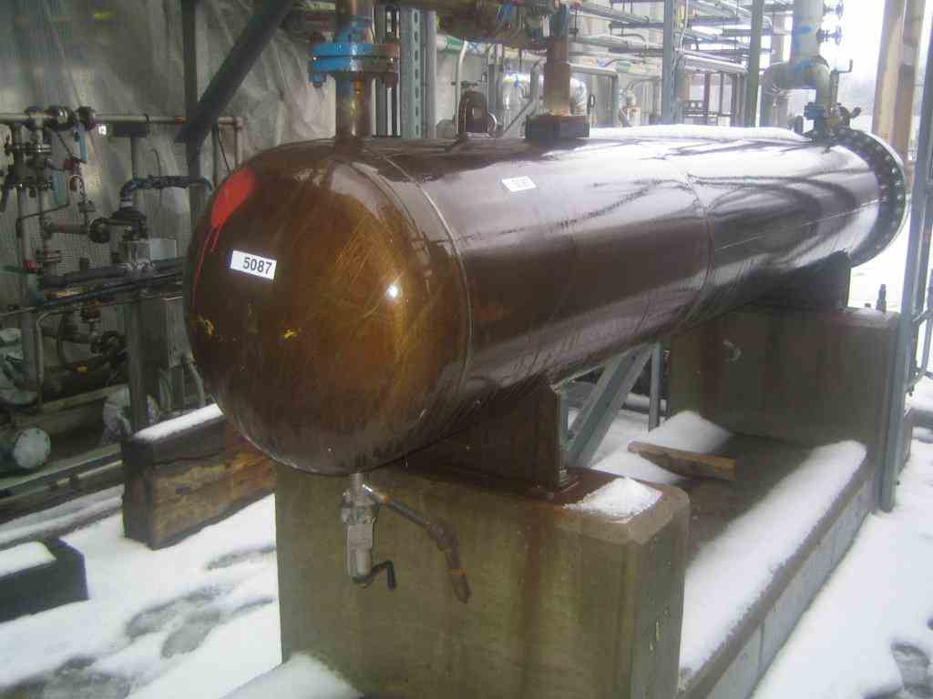 607 Sq Ft Doyle & Roth  Stainless Steel Shell & Tube Heat Exchanger