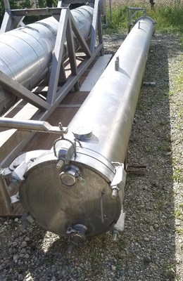 690 Sq Ft Enerquip Inc  Stainless Steel Shell & Tube Heat Exchanger