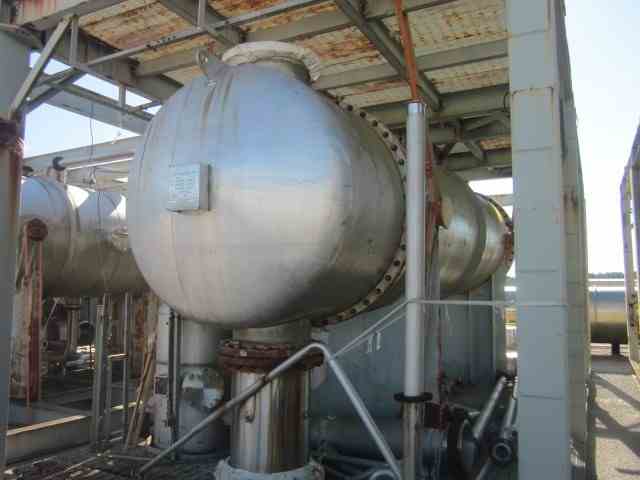 7782 Sq Ft Praj Industries Stainless Steel Shell & Tube Heat Exchanger
