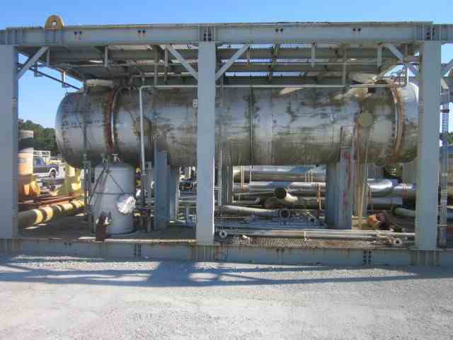7782 Sq Ft Praj Industries Stainless Steel Shell & Tube Heat Exchanger