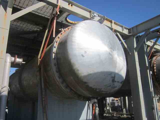 7782 Sq Ft Praj Industries Stainless Steel Shell & Tube Heat Exchanger