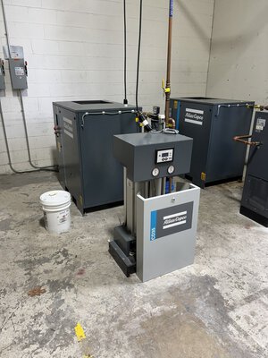 80 CFM Atlas Copco Rotary Screw Compressor