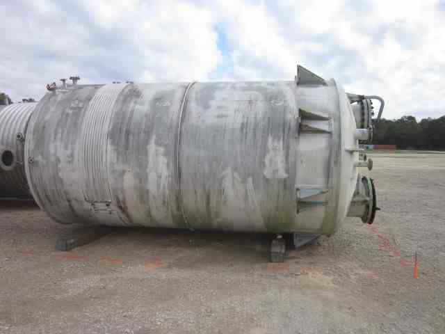 8000 Gal Ward Tank Stainless Steel Reactor