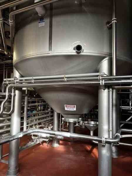 8300 Gallon Mueller Stainless Steel Fermenter