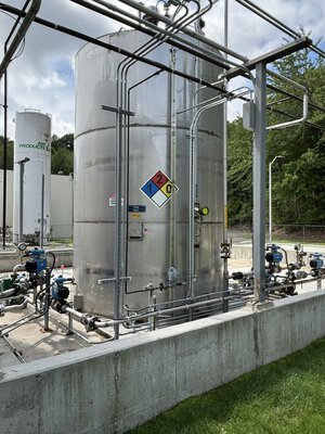 8500 Gal Wolfe Mechanical  Stainless Steel Tank