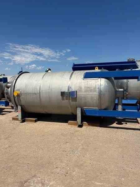 2775 Gal Equipromex 304 Stainless Steel Pressure Vessel