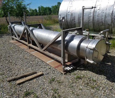 900 Sq Ft Enerquip Inc  Stainless Steel Shell & Tube Heat Exchanger