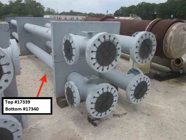 996-8-sq-ft-brown-carbon-steel-shell-tube-heat-exchanger