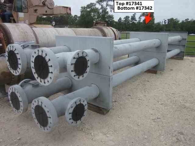 996.8 Sq Ft Brown Fintube Co Carbon Steel Shell & Tube Heat Exchanger