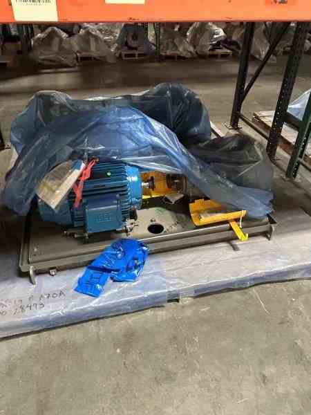 Durco 25 HP Stainless Steel Centrifugal Pump