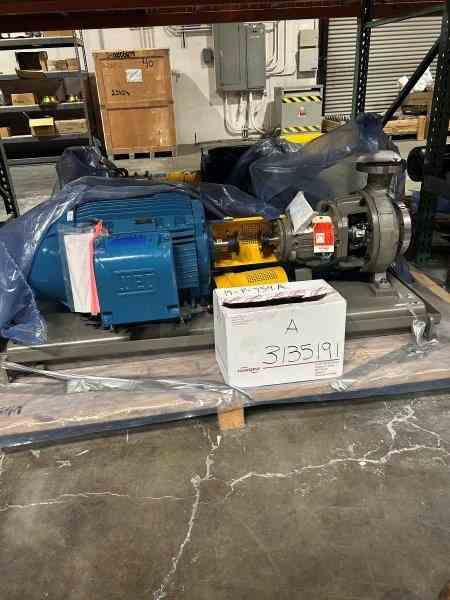 Flowserve 446 GPM Stainless Steel Centrifugal Pump