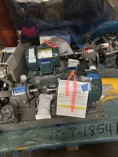 Flowserve 5 HP Stainless Steel Centrifugal Pump