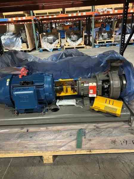 Flowserve 50 HP Stainless Steel Centrifugal Pump