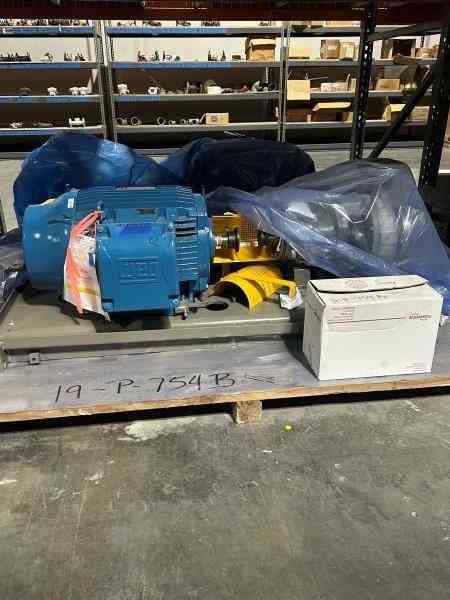 Unused Flowserve 60 HP Stainless Steel Centrifugal Pump