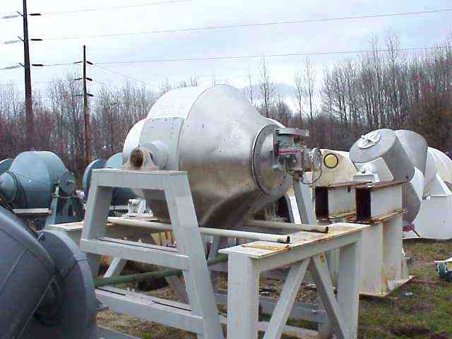 Gemco 30 Cu Ft Stainless Steel Double Cone Mixer