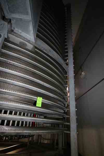 Northfield 30-Tier Stainless Steel Spiral Freezer