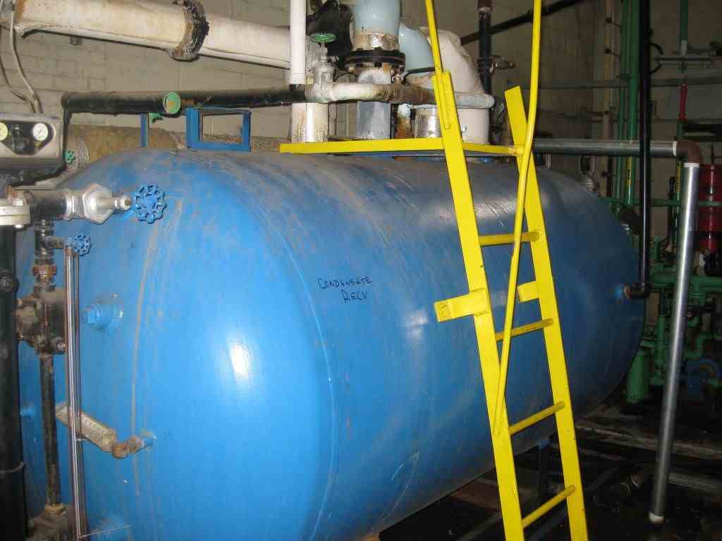 1100 Gal Old Dominion Fabricators Horizontal Carbon Steel Pressure Vessel