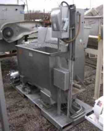 25 Cu Ft Process Engineering & Machine Stainless Steel Paddle Mixer